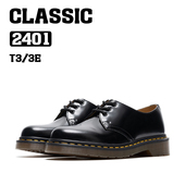 英伦学院风小皮鞋 BOSITU 系列新款 2401薄底3孔硬皮经典 CLC 经典