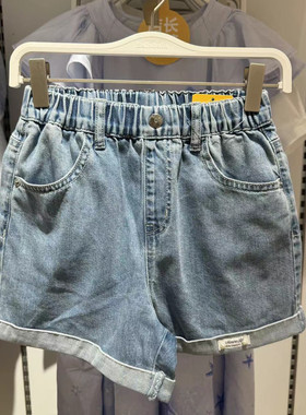 4折巴拉巴拉女童裤夏季牛仔短裤202224110006商场专柜