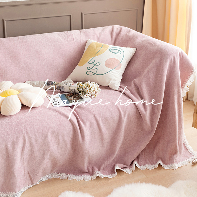 蔓越ins风盖布全包万能沙发套罩