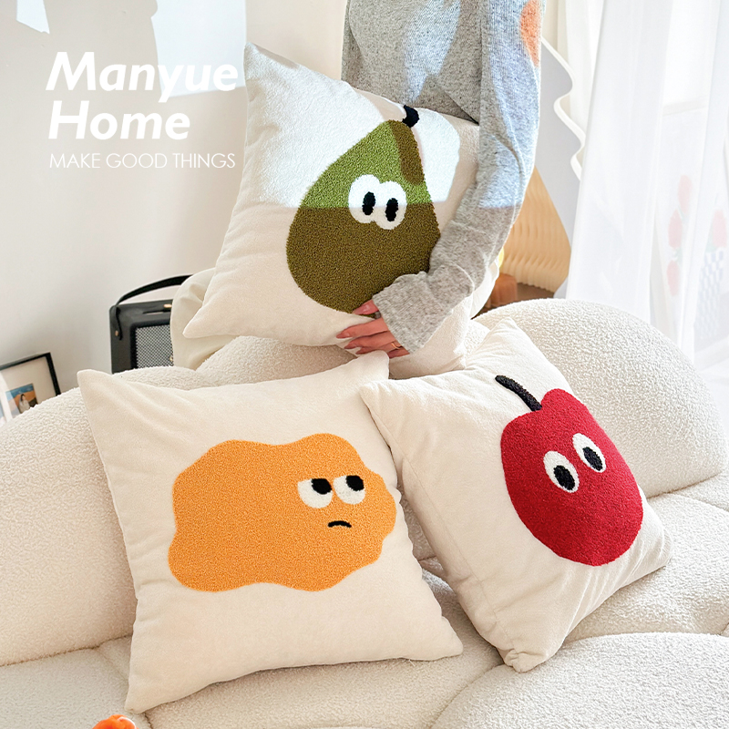 抱枕套不含芯多巴胺可爱靠枕靠背