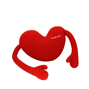 M.life Admire 北欧ins网红爱心拥抱抱枕抱枕套含芯沙发靠垫靠枕