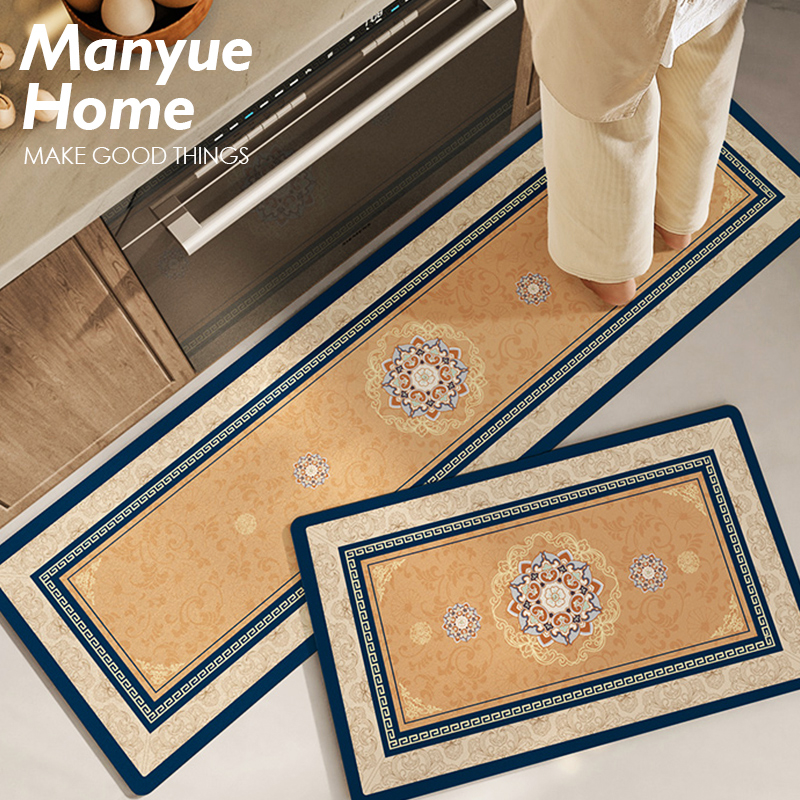 地垫新中式厨房专用地毯