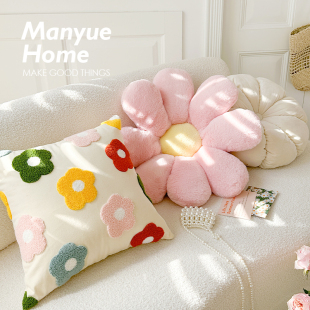 M.life 少女心卧室花瓣枕床头靠枕沙发抱枕靠垫靠背坐垫 Fairy