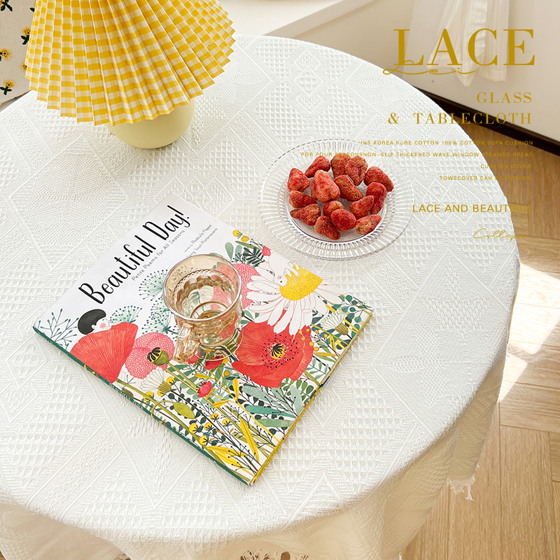 法式ins高级感甜品台桌布