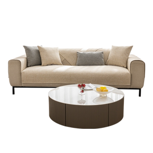 M.life ins风简约纯色棉麻沙发垫沙发垫布坐垫防滑沙发套罩沙发巾