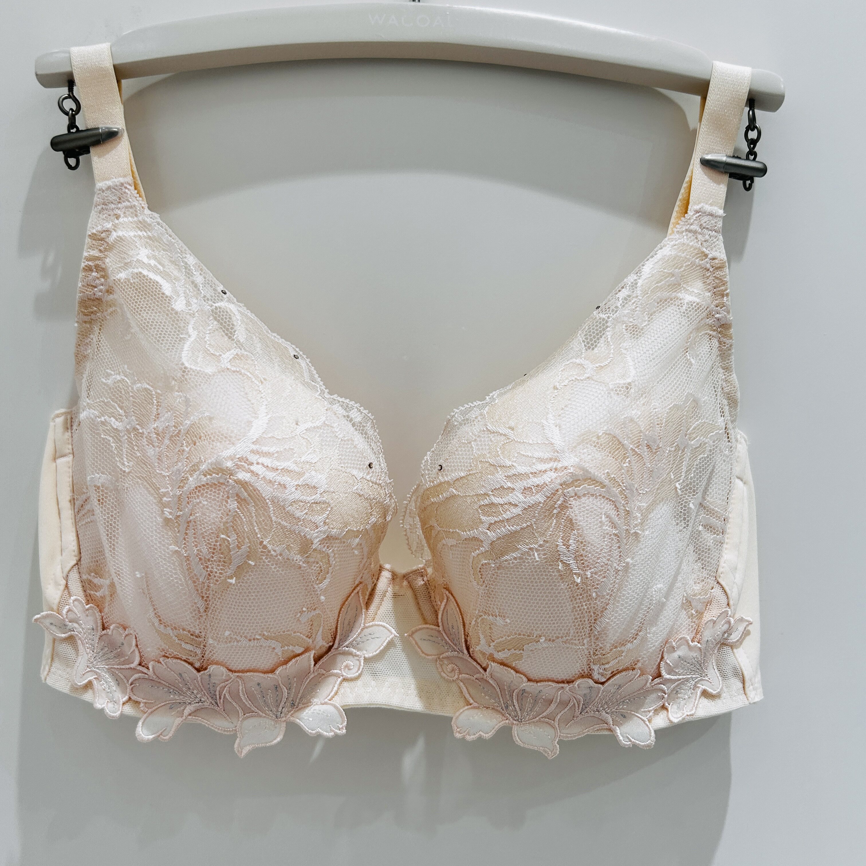 专柜直邮华歌尔WB33A6有钢托收副乳上托薄款后背无痕文胸799