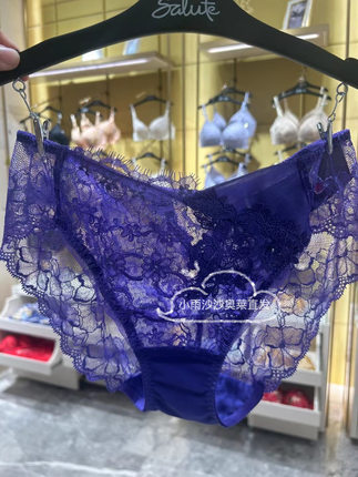 Salute莎露特 LP3333 女式刺绣蕾丝中低腰三角内裤LB3333配套780