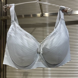 爱慕内衣女士网纱光面薄杯无痕舒适有钢圈全包显小文胸AM12C842