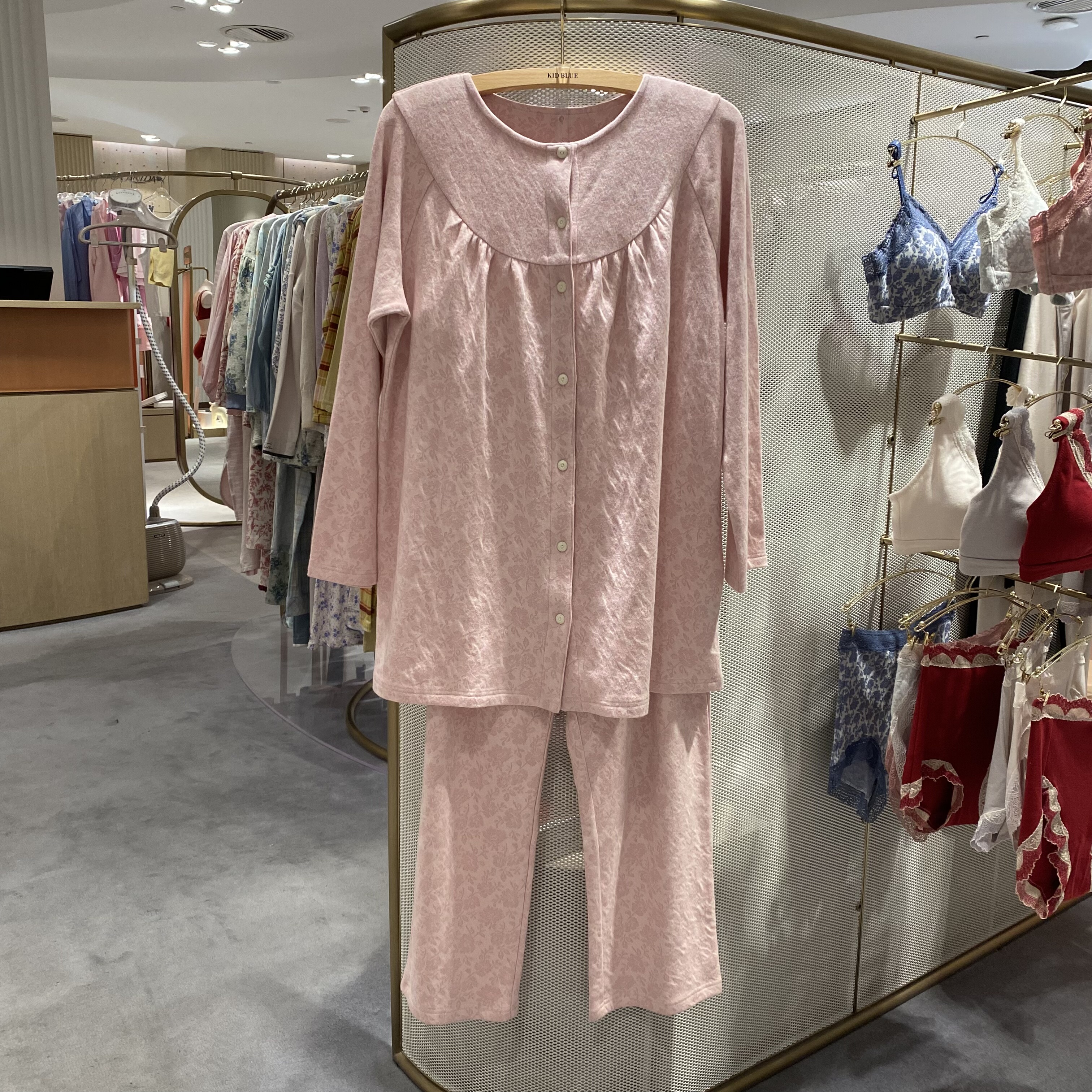 KID BLUE纯棉有机棉睡衣套装KNCK638