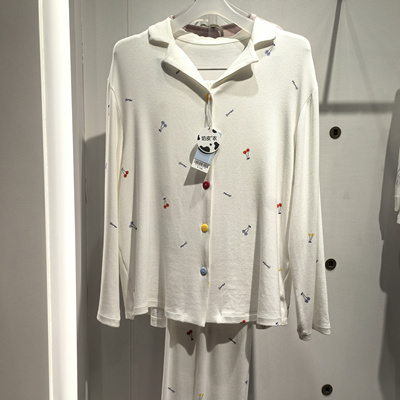 套装价爱慕儿童24奶皮衣AJ143F451少女长袖长裤家居服套1099现货