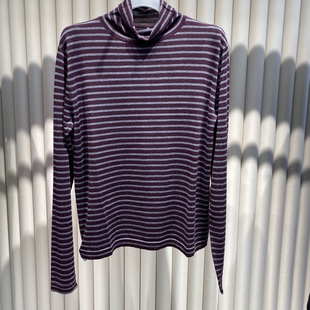 CA721864爱慕chuang25秋季馈然6羊毛条纹高领长袖上衣女士打底