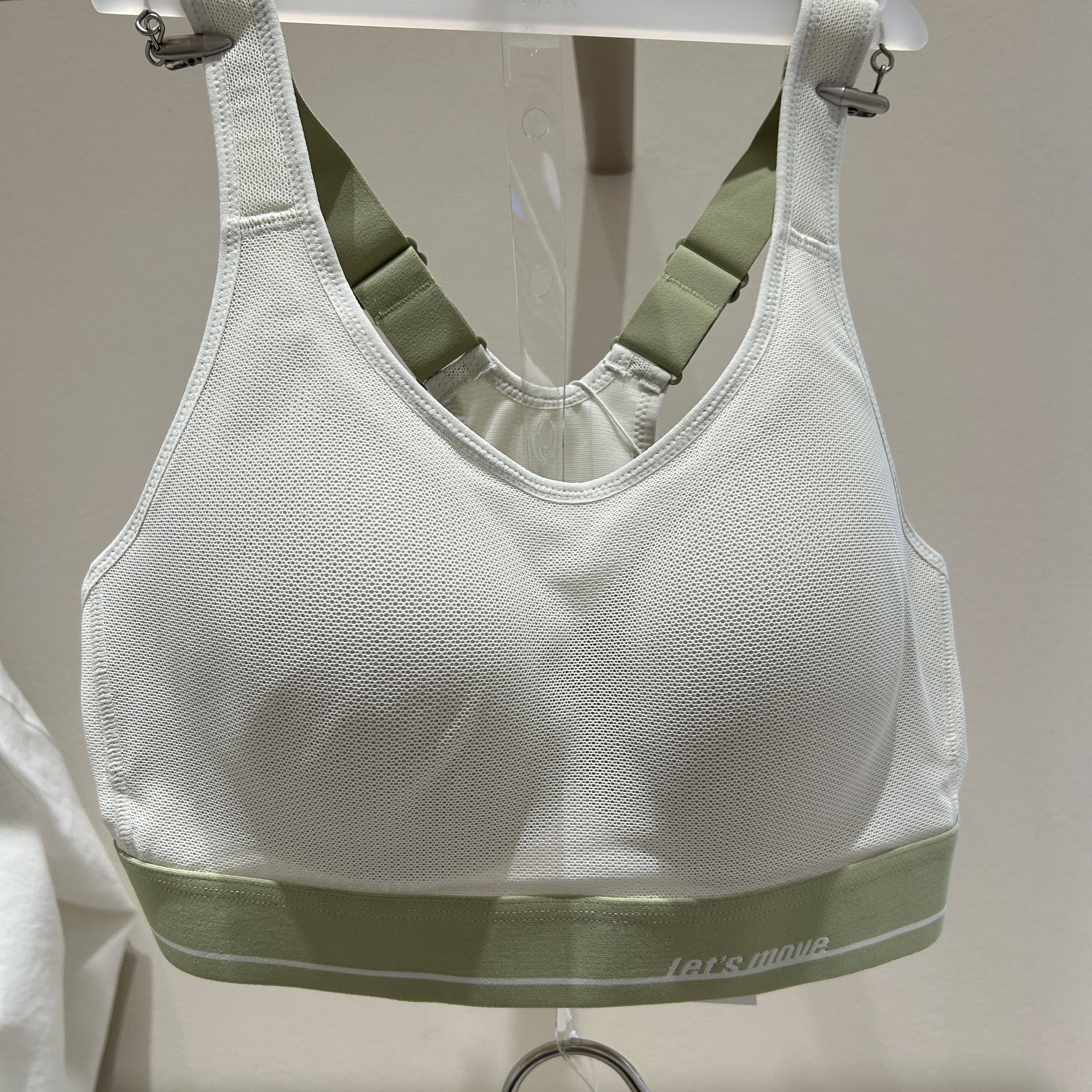 MOBR0012爱慕运动内衣女全包围高强度跑步减压稳定健身背心式文胸