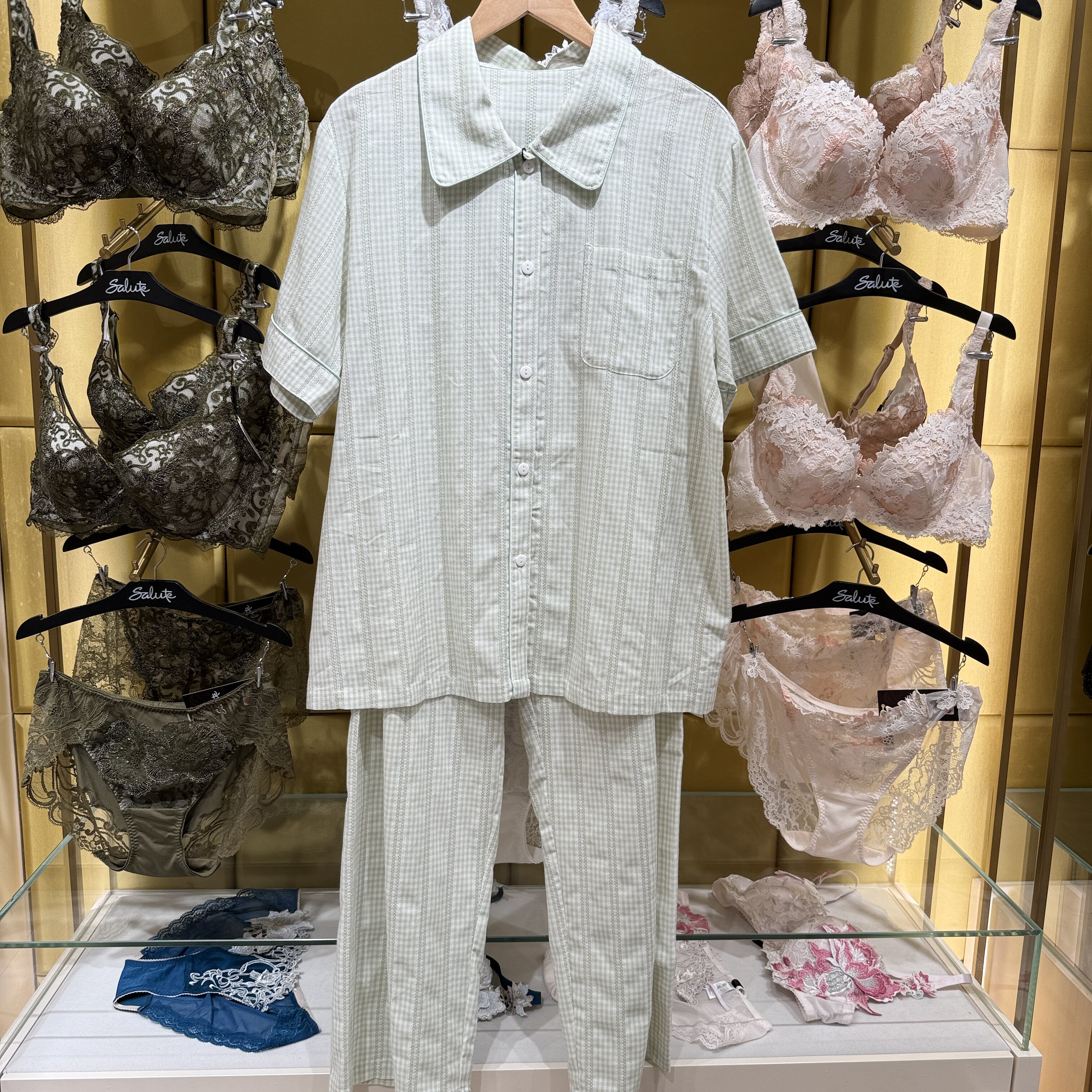 专柜直邮26新款华歌尔WD20H6女式全棉舒适透气短袖家居服套装699
