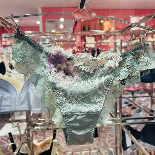 新款 配WB33H4吊牌359 华歌尔WP63H4金标性感中低腰三角裤