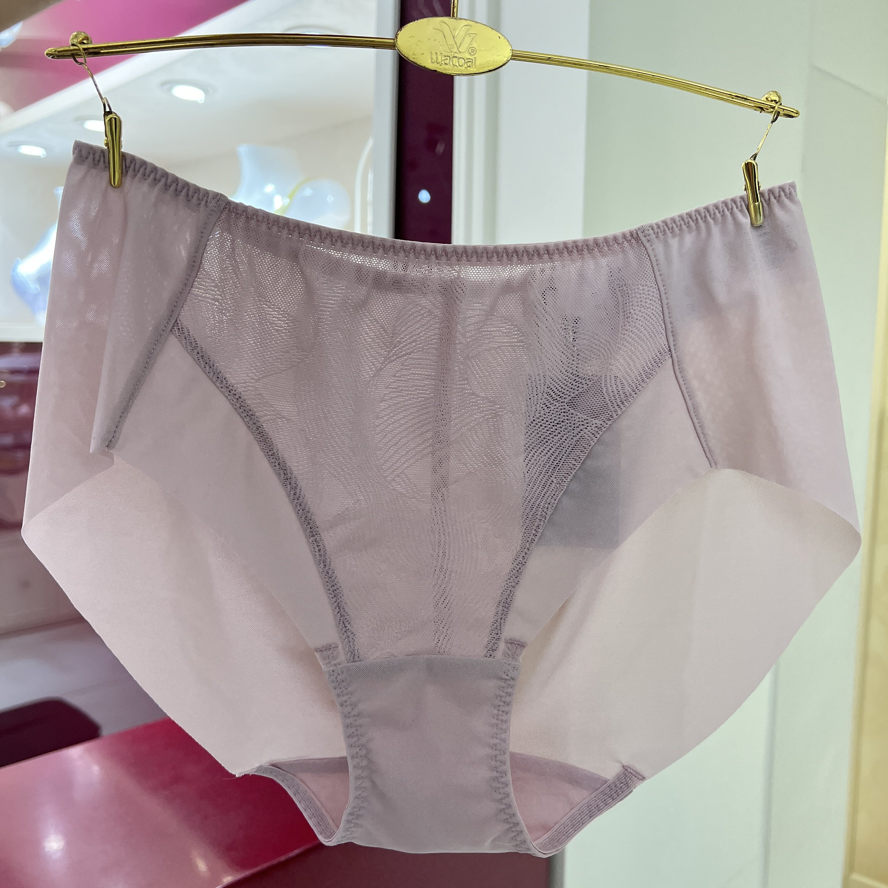 华歌尔中高腰三角内裤WP38C5无痕女士内裤259
