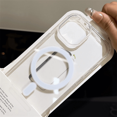 透明磁吸苹果亚克力简约保护壳