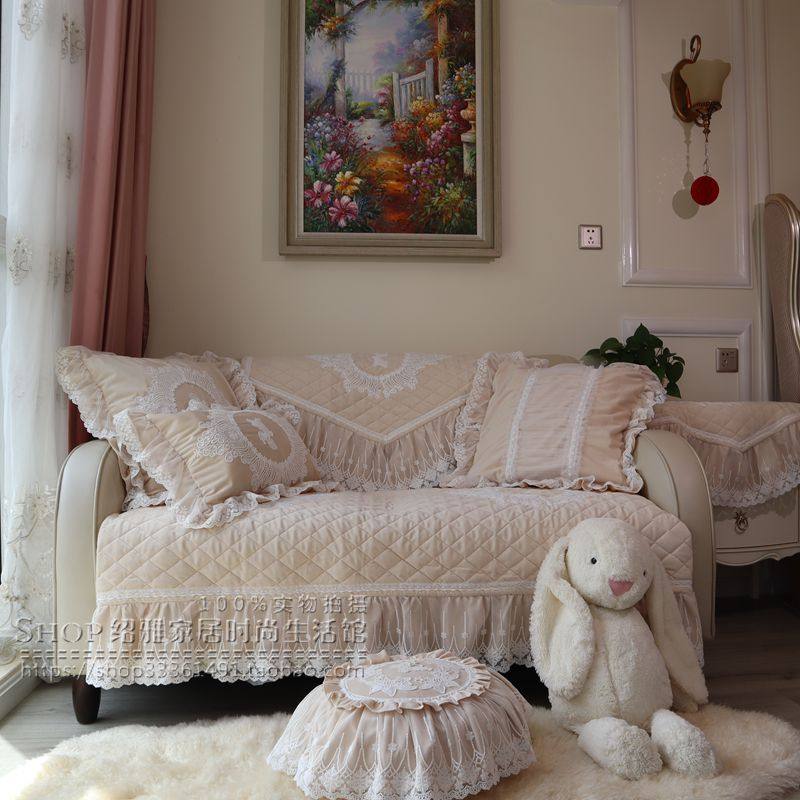 新款天使高端法式轻奢百搭沙发垫沙发巾扶手抱枕防滑可定做异形,居家布艺,沙发垫,淘宝优惠券,粉丝福利购,淘宝优惠卷