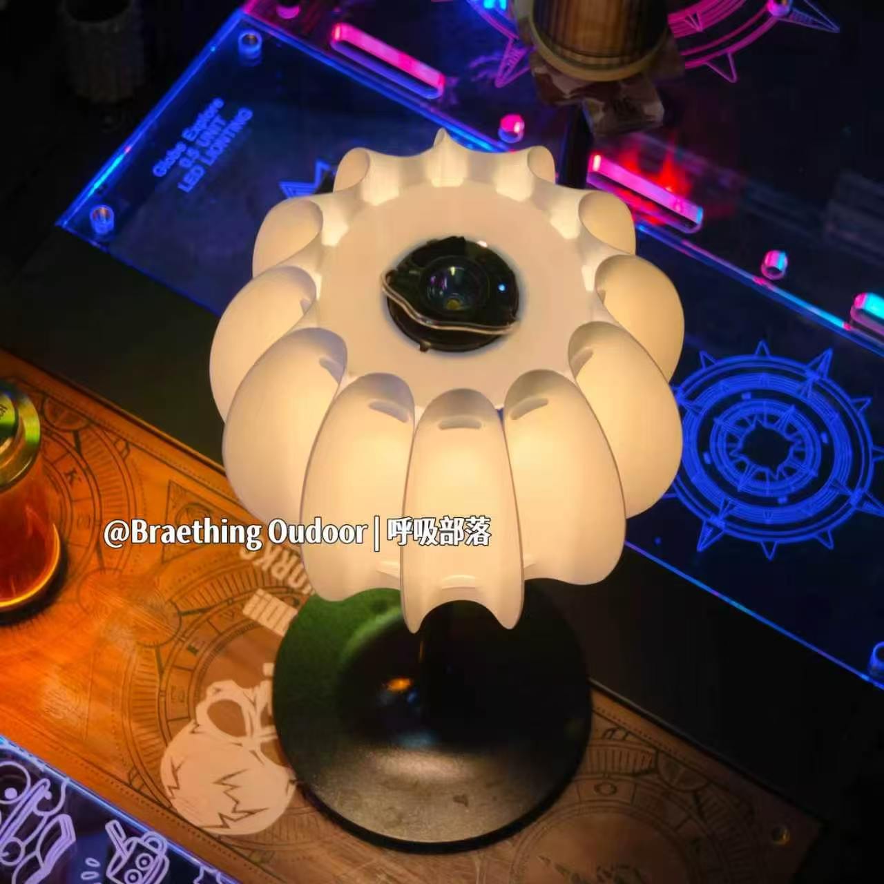 南瓜灯罩户外露营配件38灯/GZ灯架增亮反光灯罩图片