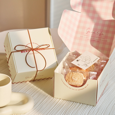 手工曲奇饼干玛德琳磅蛋糕糖果雪花酥常温蛋糕包装盒伴手礼物礼盒