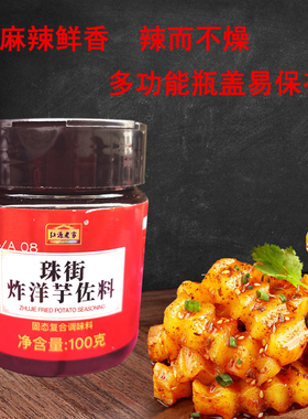 云南特产味道红源老家珠街炸洋芋佐料100g云南炸土豆专用粗辣椒面