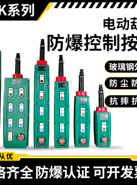 起重机行车防爆电动葫芦控制手柄操作按钮开关BAK21/31/41/51/71