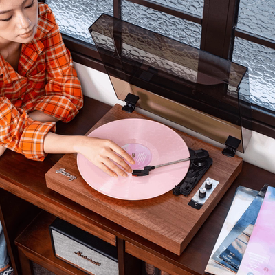 复古黑胶唱片机留声机氛围感礼物