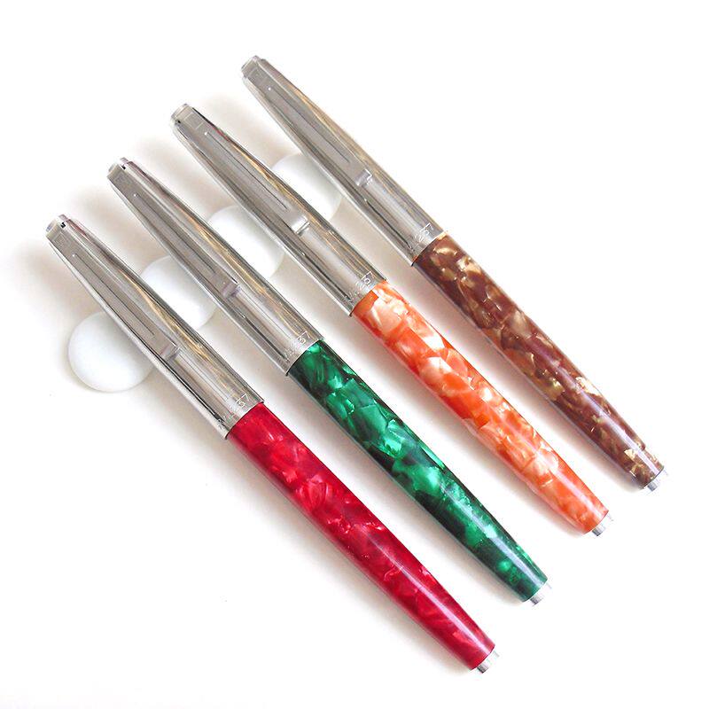 永生237钢笔赛璐璐大包尖铱金笔 90年代老库存