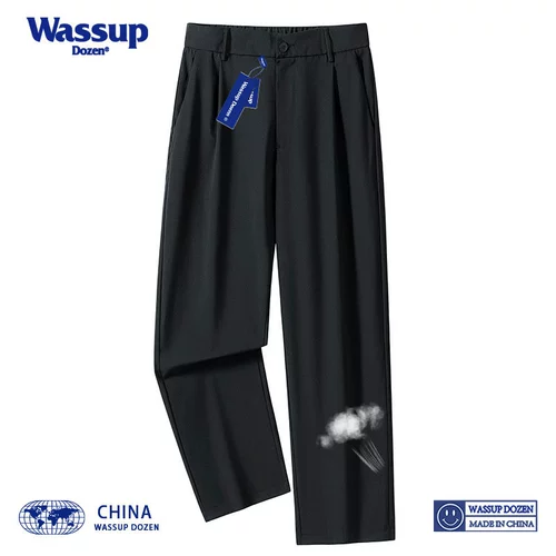Wassup дюжина летних летних старших брюк для западных брюк мужской бренд.