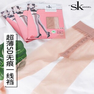 SK8909丝袜女隐形全透明性感连裤袜防勾丝超薄t裆美腿打底袜夏季