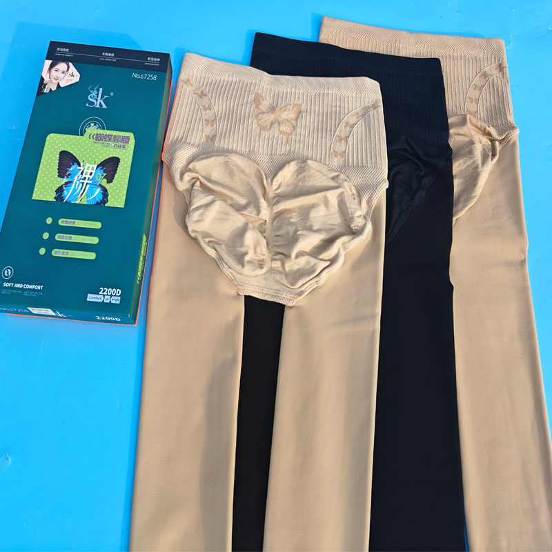 BYSKANGEL蝴蝶腰保暖显瘦连裤袜