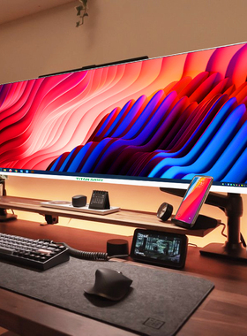 泰坦军团43英寸4K带鱼屏120Hz电竞32:9显示器144Hz游戏电脑P43UGD