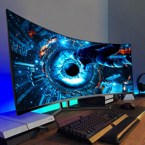 曲面大屏!泰坦军团2K180Hz显示器