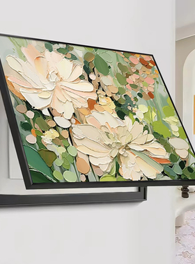 现代花卉电表箱装饰画绿色清新抽象餐厅配电箱遮挡画总开关挂画