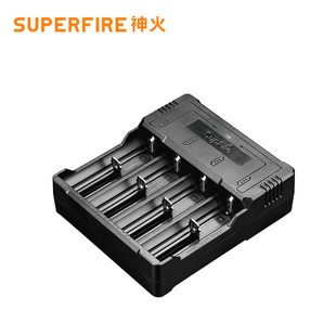 supfire神火26650强光手电筒18650锂电池 usb四槽充电器3.7V座充