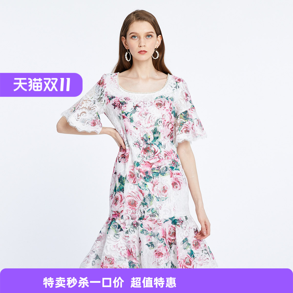 2021年春季蕾丝优雅斯尔丽