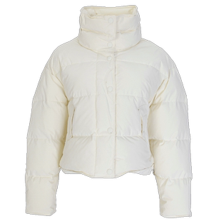 斯尔丽2023冬季新款宽松显瘦短款小个子立领减龄保暖白鸭绒羽绒服