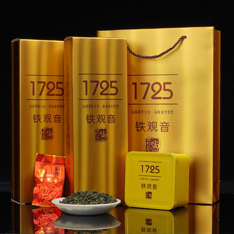一级高山铁观音清香型乌龙茶长南