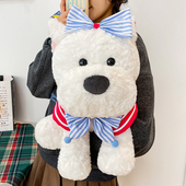 狗狗公仔玩偶布娃娃毛绒玩具抱枕女生床上抱睡大号礼物送女友