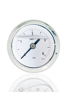 数控机床静压轨道专用压力表全钢304充油耐震不锈钢YNBF40Z 4MPA