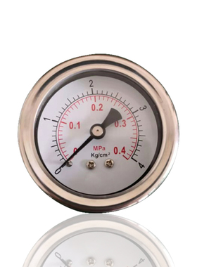 供应沙缸压力表沙缸设备压力表不锈钢耐震压力表YBN50Z 4KG 1/4PT