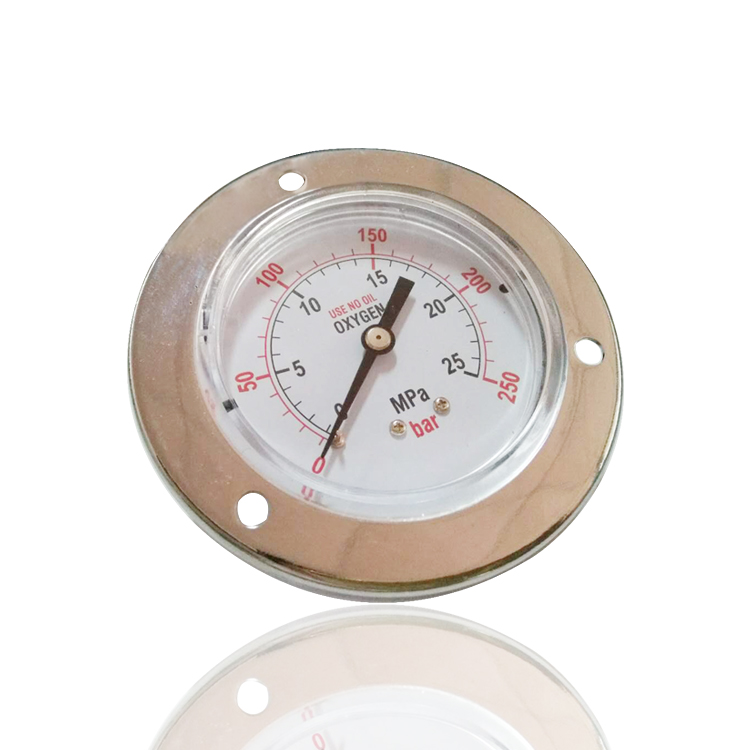 高压氧气压力表特殊气体禁油25