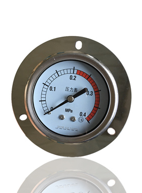 供应蒸汽发生器压力表不锈钢医用压力表灭菌器压力表Y63ZT 0.4MPA