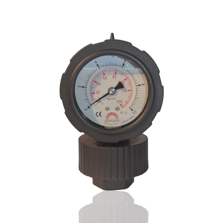 pp隔膜压力表台湾华记耐震充油