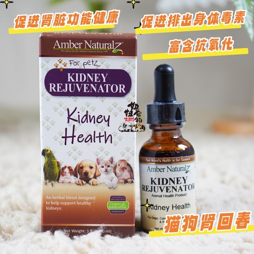 美国AMBER猫犬Kidney肾回春猫狗肾衰尿毒症肾石肾炎尿血护肾保健