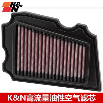 KN空滤适配雅马哈TW225 空滤 TW200空滤 KN高流量风格 空气格