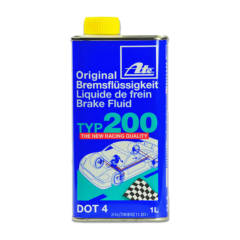 德国ATE原装进口TYP200全合成汽车摩托竞技型刹车油制动液 DOT4