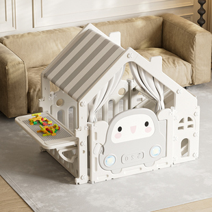 儿童帐篷室内家用公主游戏屋男女小孩城堡宝宝围栏玩具过家家房子