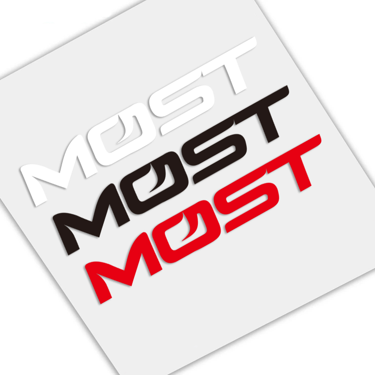 MOST贴纸水滴把立把横公路车贴反光防水定制pinarello sky车队