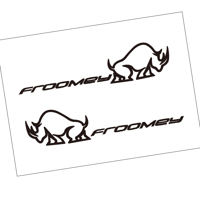 弗鲁姆犀牛贴纸环法SKY天空车队公路车架单车贴pinarello froomey