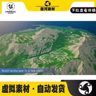 UE5虚幻5.4 Massive World - Procedural Generation with PCG